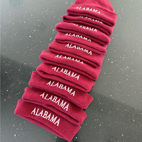 Bundle of 10 Alabama Crimson Tide Knit Beanie - Picture 2 of 5